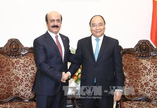 Le nouvel ambassadeur du Qatar au Vietnam reçu par le Premier ministre ảnh 1 Le nouvel ambassadeur du Qatar au Vietnam reçu par le Premier ministre ảnh 1