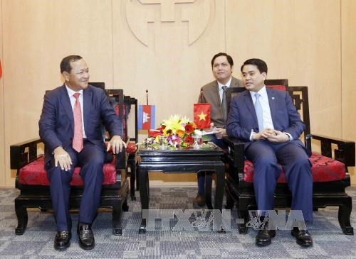 Hanoï et Phnom Penh renforcent leur coopération ảnh 1 Hanoï et Phnom Penh renforcent leur coopération ảnh 1