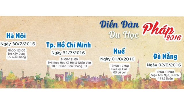 À l’approche de la 11e édition du Forum «Étudier en France» ảnh 1 À l’approche de la 11e édition du Forum «Étudier en France» ảnh 1