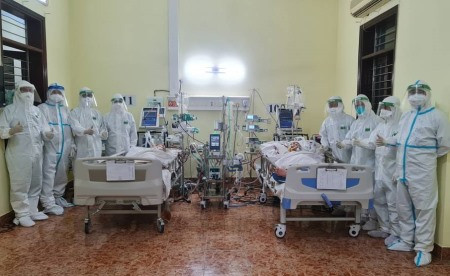 Lutte anti-COVID : les soldats vietnamiens en première ligne ảnh 2 Lutte anti-COVID : les soldats vietnamiens en première ligne ảnh 2