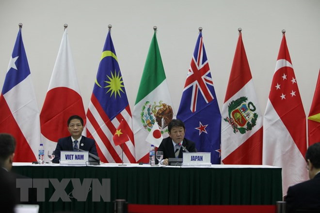Le ministre de l’Industrie et du Commerce rencontre les ministres japonais, chilien et mexicain ảnh 1 Le ministre de l’Industrie et du Commerce rencontre les ministres japonais, chilien et mexicain ảnh 1