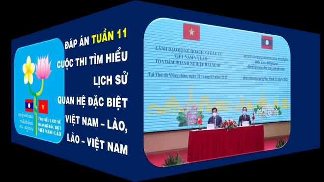 Plus de 91.000 candidats à la 11e semaine du concours sur les relations spéciales Vietnam–Laos ảnh 1 Plus de 91.000 candidats à la 11e semaine du concours sur les relations spéciales Vietnam–Laos ảnh 1