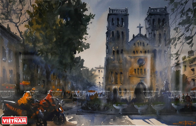 Deux peintres russes passionnés de culture vietnamienne ảnh 3 Deux peintres russes passionnés de culture vietnamienne ảnh 3