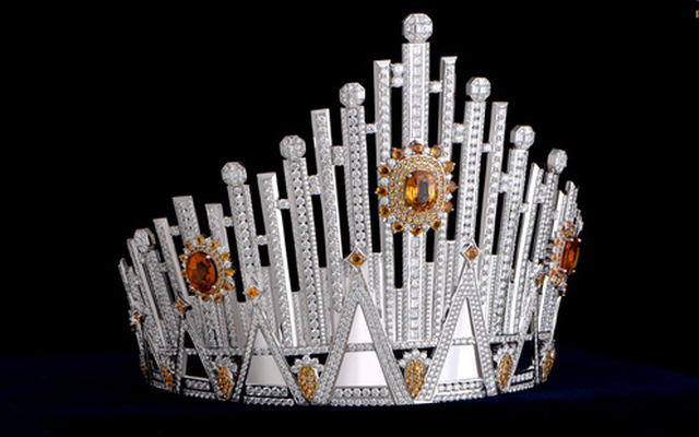 La couronne sertie de 2.416 diamants et saphirs de Miss Univers Vietnam 2022 ảnh 1 La couronne sertie de 2.416 diamants et saphirs de Miss Univers Vietnam 2022 ảnh 1