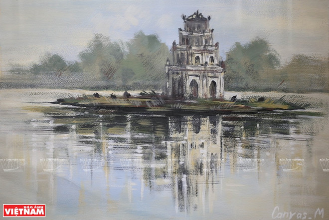 Deux peintres russes passionnés de culture vietnamienne ảnh 4 Deux peintres russes passionnés de culture vietnamienne ảnh 4