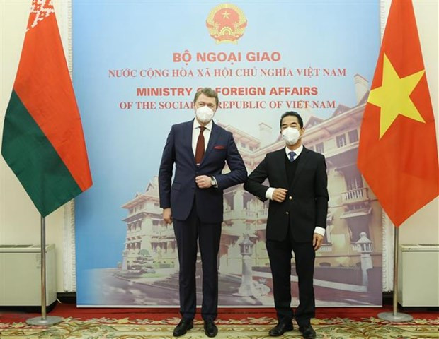 Le Vietnam souhaite renforcer la coopération multiforme avec la Biélorussie ảnh 1 Le Vietnam souhaite renforcer la coopération multiforme avec la Biélorussie ảnh 1