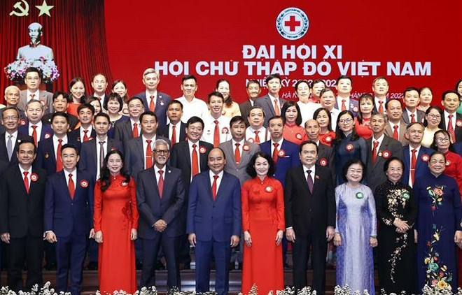 Ouverture du 11e Congrès national de la Croix-Rouge du Vietnam ảnh 1 Ouverture du 11e Congrès national de la Croix-Rouge du Vietnam ảnh 1