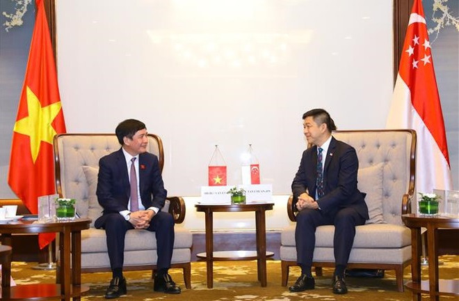 Vietnam et Singapour renforcent les échanges d'amitié entre les députés ảnh 1 Vietnam et Singapour renforcent les échanges d'amitié entre les députés ảnh 1