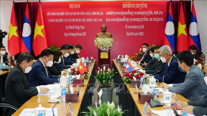Hanoï et Vientiane renforcent leur coopération ảnh 1