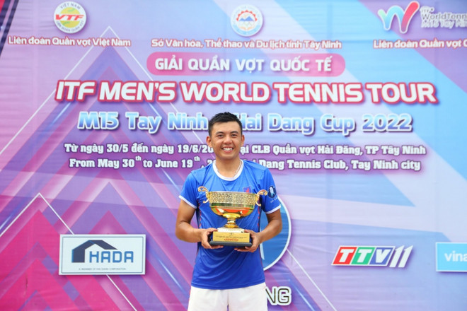 Tennis : Ly Hoang Nam se hisse à la 364e place mondiale ảnh 1 Tennis : Ly Hoang Nam se hisse à la 364e place mondiale ảnh 1