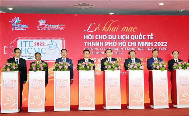 Le 16e Salon international du voyage de Hô Chi Minh-Ville ouvre ses portes ảnh 1 Le 16e Salon international du voyage de Hô Chi Minh-Ville ouvre ses portes ảnh 1