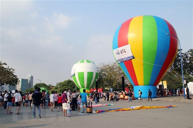 Un premier festival de montgolfières à Ho Chi Minh-Ville ảnh 1 Un premier festival de montgolfières à Ho Chi Minh-Ville ảnh 1
