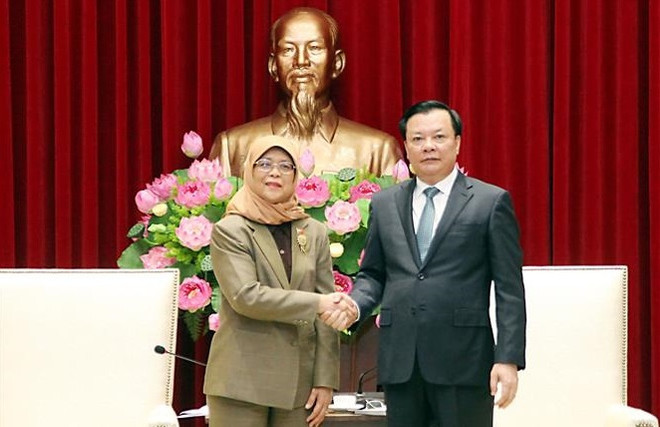 Hanoi veut promouvoir ses liens avec les partenaires singapouriens ảnh 1 Hanoi veut promouvoir ses liens avec les partenaires singapouriens ảnh 1