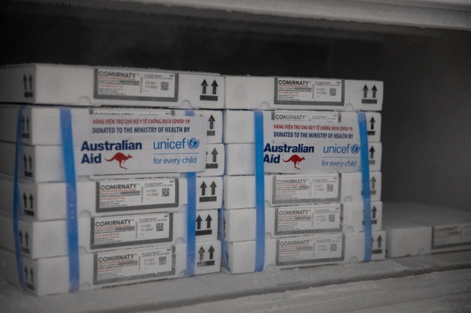 COVID-19 : L'Australie livre du vaccin et cinq camions réfrigérés au Vietnam ảnh 2 COVID-19 : L'Australie livre du vaccin et cinq camions réfrigérés au Vietnam ảnh 2