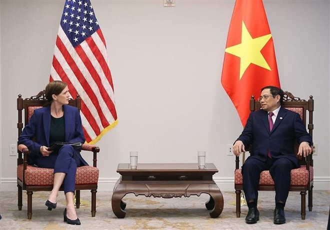 Le Premier ministre Pham Minh Chinh rencontre l'administratrice de l'USAID ảnh 1 Le Premier ministre Pham Minh Chinh rencontre l'administratrice de l'USAID ảnh 1