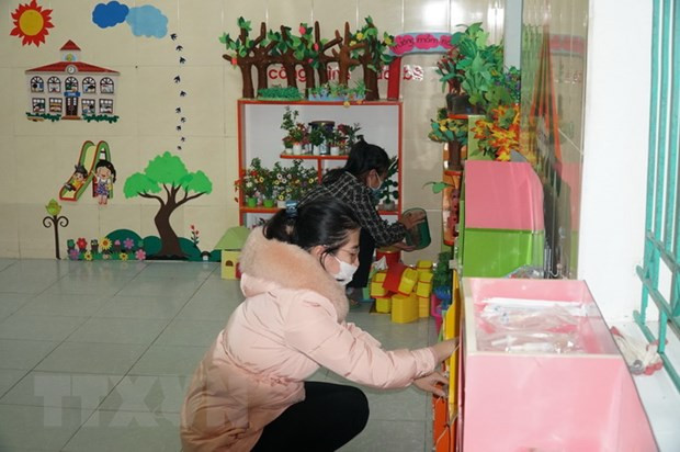 Quang Ninh : retour de tous les élèves à l'école à partir du 14 février ảnh 1 Quang Ninh : retour de tous les élèves à l'école à partir du 14 février ảnh 1
