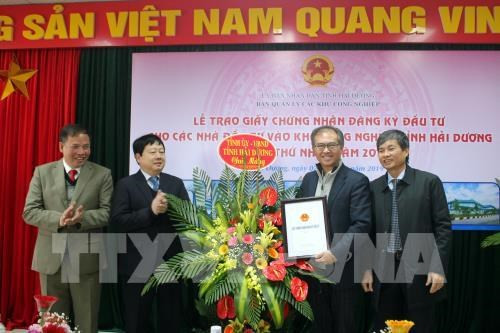 Hai Duong attire 2 projets d’IDE dès le début de l'année 2019 ảnh 1 Hai Duong attire 2 projets d’IDE dès le début de l'année 2019 ảnh 1