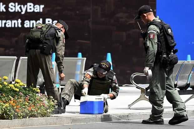 Des attentats à la bombe à Bangkok font au moins trois blessés ảnh 1 Des attentats à la bombe à Bangkok font au moins trois blessés ảnh 1