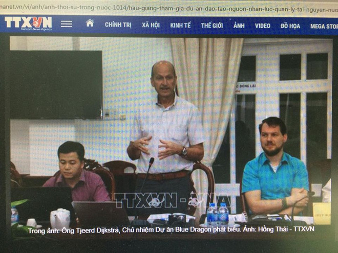 Les Pays-Bas aident Hau Giang à former des ressources humaines dans la gestion de l'eau ảnh 1 Les Pays-Bas aident Hau Giang à former des ressources humaines dans la gestion de l'eau ảnh 1