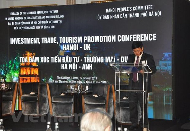 Hanoï promeut l’investissement, le commerce et le tourisme à Londres ảnh 1 Hanoï promeut l’investissement, le commerce et le tourisme à Londres ảnh 1