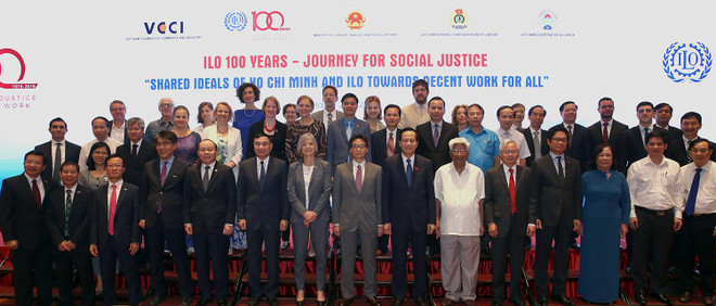 Célébration du centenaire de la création de l’OIT à Hanoi ảnh 1