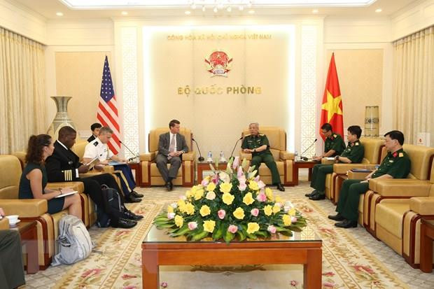 Le Vietnam et les Etats-Unis promeuvent leur coopération dans la défense ảnh 1 Le Vietnam et les Etats-Unis promeuvent leur coopération dans la défense ảnh 1