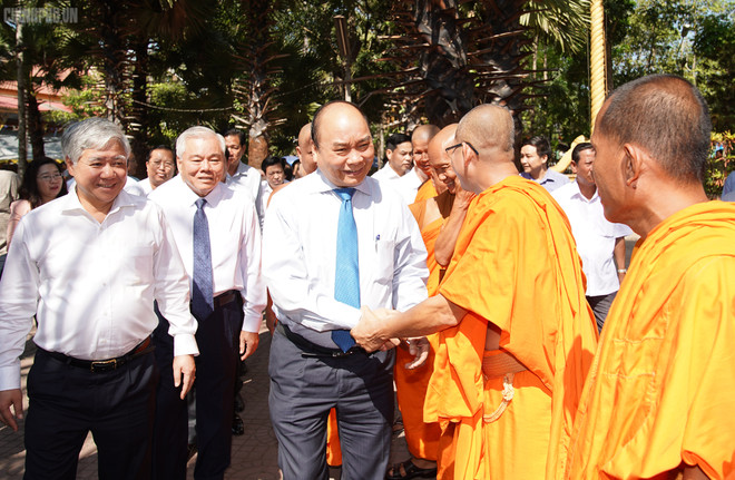 Têt Chol Chnam Thmay: le Premier ministre félicite les Khmers à Soc Trang ảnh 1 Têt Chol Chnam Thmay: le Premier ministre félicite les Khmers à Soc Trang ảnh 1
