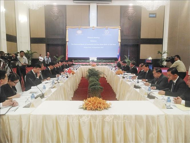 Resserrer la coopération entre les banques centrales Vietnam - Cambodge ảnh 1 Resserrer la coopération entre les banques centrales Vietnam - Cambodge ảnh 1