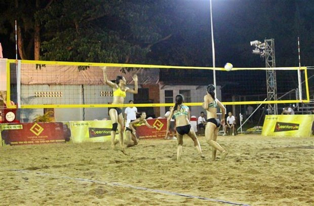 Ouverture du tournoi d’Asie de beach-volley féminin 2019 à Can Tho ảnh 1 Ouverture du tournoi d’Asie de beach-volley féminin 2019 à Can Tho ảnh 1