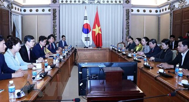 Renforcement des relations entre HCM-Ville et la province sud-coréenne Daegu Gyeongbuk ảnh 1 Renforcement des relations entre HCM-Ville et la province sud-coréenne Daegu Gyeongbuk ảnh 1
