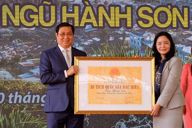 Ngu Hanh Son reconnu site national spécial ảnh 1