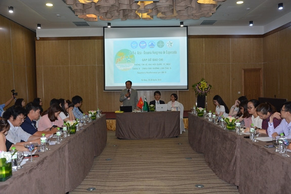Plus de 300 délégués au 9e Congrès de l’espéranto d’Asie et d’Océanie à Da Nang ảnh 1 Plus de 300 délégués au 9e Congrès de l’espéranto d’Asie et d’Océanie à Da Nang ảnh 1