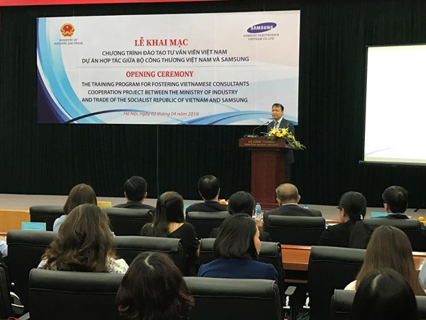 Samsung forme des experts en industries auxiliaires du Vietnam ảnh 1 Samsung forme des experts en industries auxiliaires du Vietnam ảnh 1