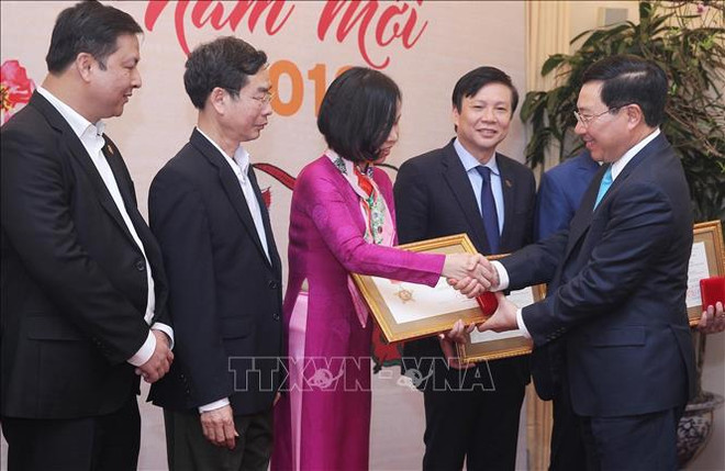 Le ministère des Affaires étrangères rencontre des médias à l’occasion du Nouvel An 2019 ảnh 1 Le ministère des Affaires étrangères rencontre des médias à l’occasion du Nouvel An 2019 ảnh 1