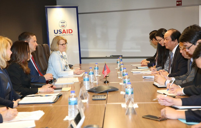Promouvoir la coopération entre le Vietnam et l’USAID ảnh 1 Promouvoir la coopération entre le Vietnam et l’USAID ảnh 1