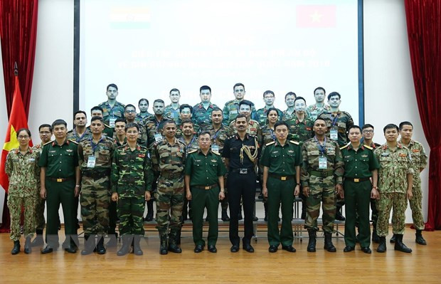 Maintien de la paix de l’ONU : Exercice conjoint VINBAX- 2019 entre le Vietnam et l’Inde ảnh 1 Maintien de la paix de l’ONU : Exercice conjoint VINBAX- 2019 entre le Vietnam et l’Inde ảnh 1
