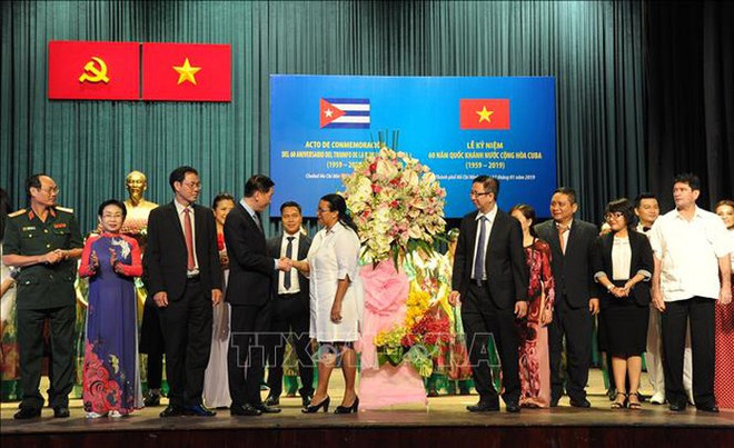 Le 60e anniversaire de la révolution du Cuba célébré à Ho Chi Minh-Ville ảnh 1 Le 60e anniversaire de la révolution du Cuba célébré à Ho Chi Minh-Ville ảnh 1