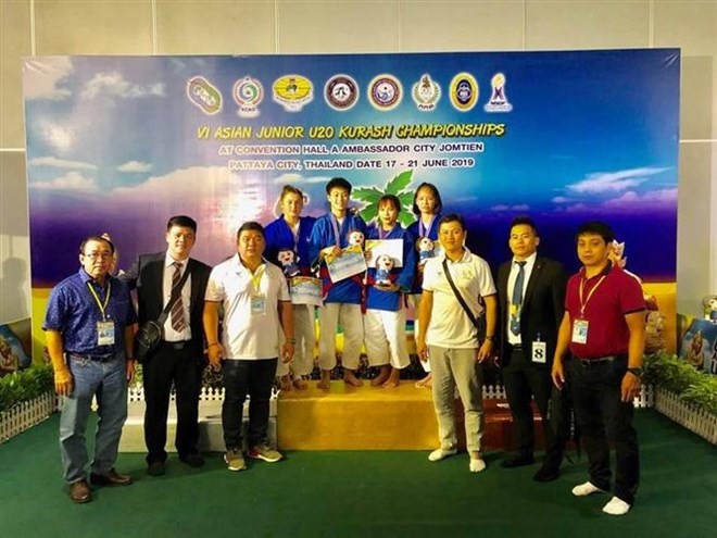 Le Vietnam remporte deux médailles d'or en kourach en Thaïlande ảnh 1 Le Vietnam remporte deux médailles d'or en kourach en Thaïlande ảnh 1