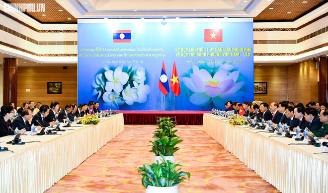 La 41e réunion du Comité intergouvernemental Vietnam-Laos à Hanoï ảnh 1 La 41e réunion du Comité intergouvernemental Vietnam-Laos à Hanoï ảnh 1