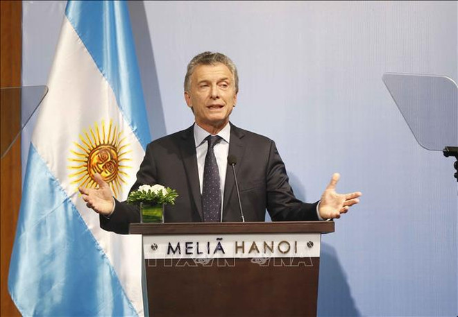 Le président argentin termine sa visite d’Etat au Vietnam ảnh 1 Le président argentin termine sa visite d’Etat au Vietnam ảnh 1
