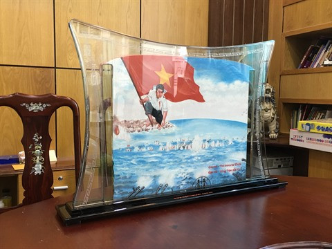 Mise aux enchères du tableau Gac Ma – Vong Tron bât hu en République de Corée ảnh 1