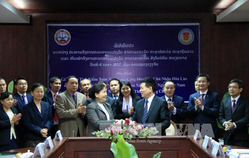 Les Audits d’Etat du Vietnam et du Laos renforcent leur coopération ảnh 1 Les Audits d’Etat du Vietnam et du Laos renforcent leur coopération ảnh 1