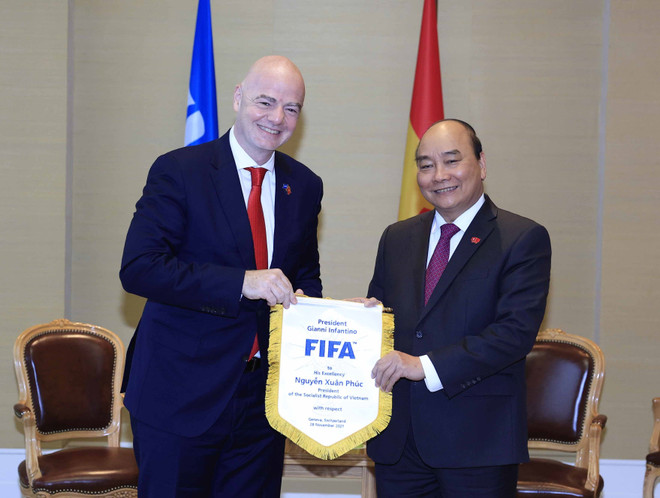 Poursuite des activités du président Nguyên Xuân Phuc à Genève ảnh 3 Poursuite des activités du président Nguyên Xuân Phuc à Genève ảnh 3