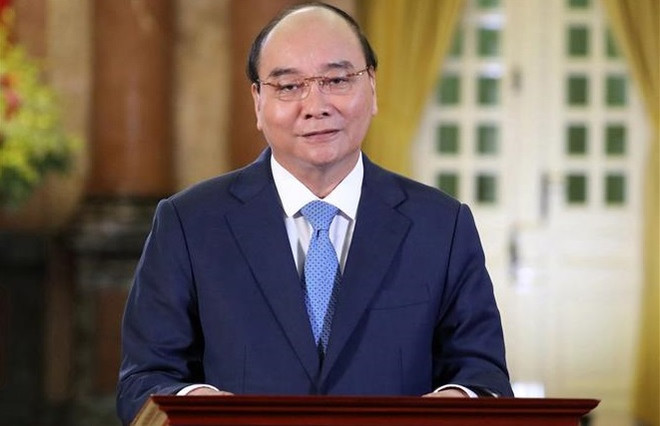 Le président Nguyên Xuân Phuc au Sommet des PDG de l'APEC 2021 ảnh 1 Le président Nguyên Xuân Phuc au Sommet des PDG de l'APEC 2021 ảnh 1