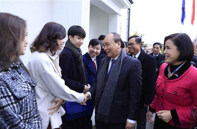 Poursuite des activités du président Nguyên Xuân Phuc à Genève ảnh 5 Poursuite des activités du président Nguyên Xuân Phuc à Genève ảnh 5