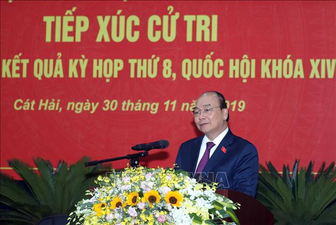 Le Premier ministre Nguyên Xuân Phuc rencontre l'électorat de Hai Phong ảnh 1 Le Premier ministre Nguyên Xuân Phuc rencontre l'électorat de Hai Phong ảnh 1