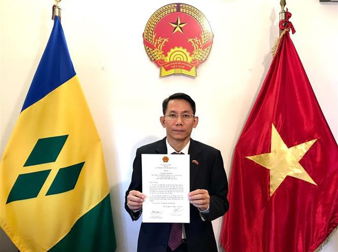 Le Vietnam affirme la promotion des relations bilatérales avec Saint-Vincent-et-les Grenadines ảnh 1 Le Vietnam affirme la promotion des relations bilatérales avec Saint-Vincent-et-les Grenadines ảnh 1