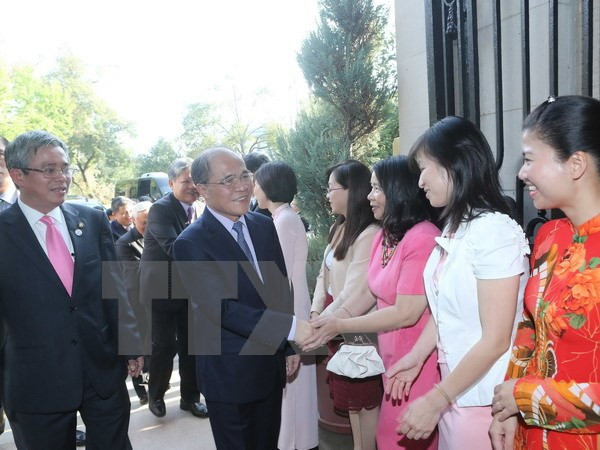 Le président de l’AN Nguyen Sinh Hung à Washington D.C. ảnh 1 Le président de l’AN Nguyen Sinh Hung à Washington D.C. ảnh 1
