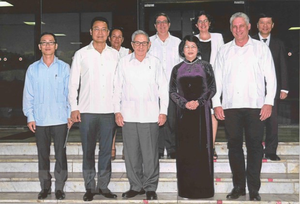 La vice-présidente Dang Thi Ngoc Thinh rencontre des dirigeants cubains ảnh 1 La vice-présidente Dang Thi Ngoc Thinh rencontre des dirigeants cubains ảnh 1