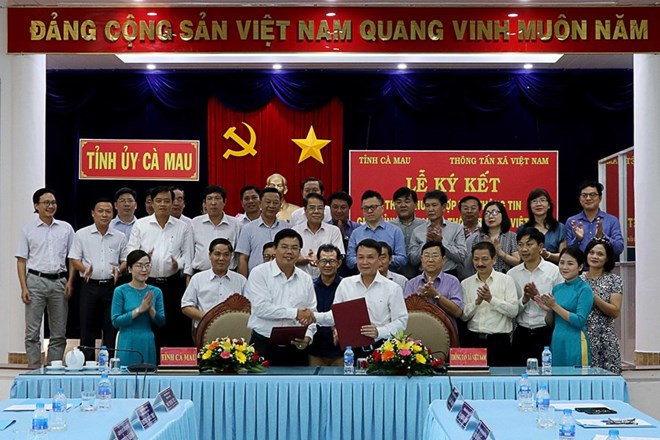 La VNA signe un accord de coopération avec la province de Ca Mau ảnh 1 La VNA signe un accord de coopération avec la province de Ca Mau ảnh 1